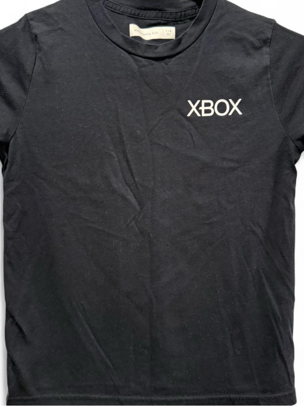 abercrombie kids Black Crewneck Tee - Xbox